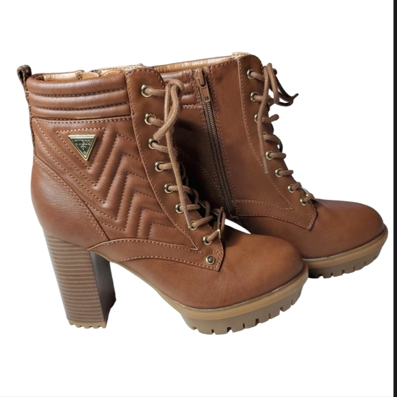 Guess Above Ankle High Heel Boots - Picture 3 of 9